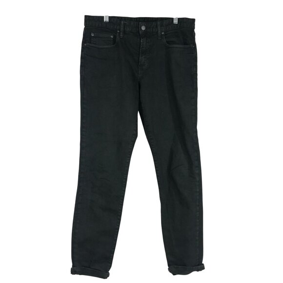 BONOBOS - MEN'S 32 X 32 - GRAY COTTON BLEND SLIM TAPER JEANS - Picture 1 of 10